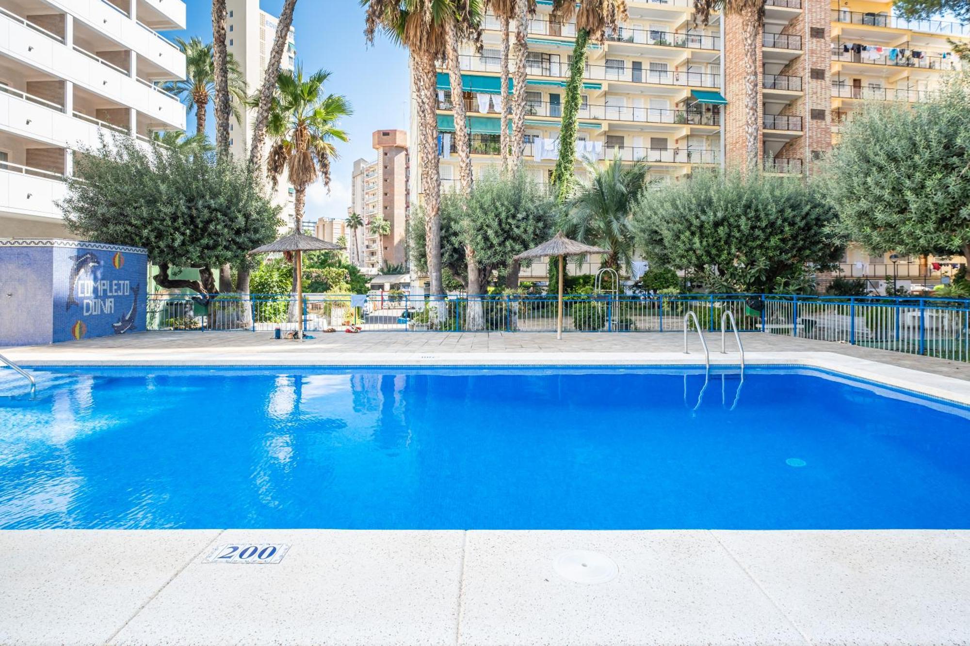 Donna II 7-32 Apartment Levante Beach-Old Town Benidorm Bagian luar foto